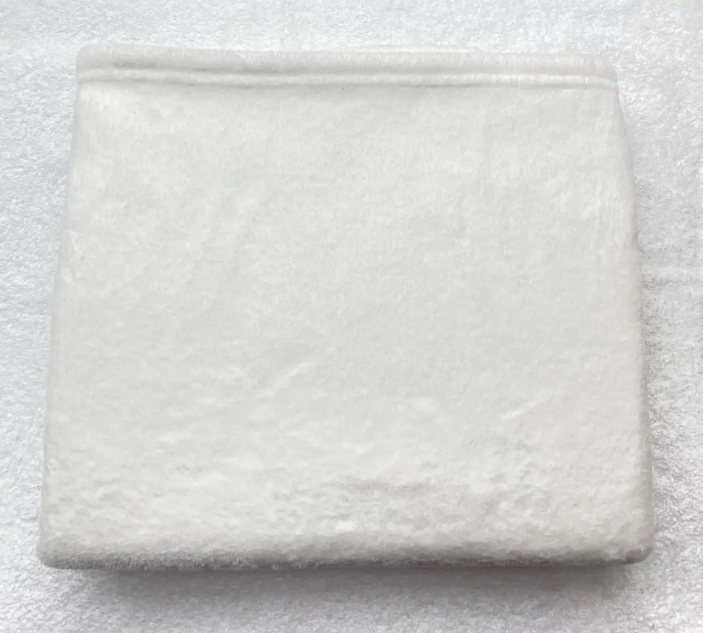 Couverture Bébé Flanelle Blanche - Petit Renard Dormant & Prénom Brodé Personnalisé - LA BRODEUSE®