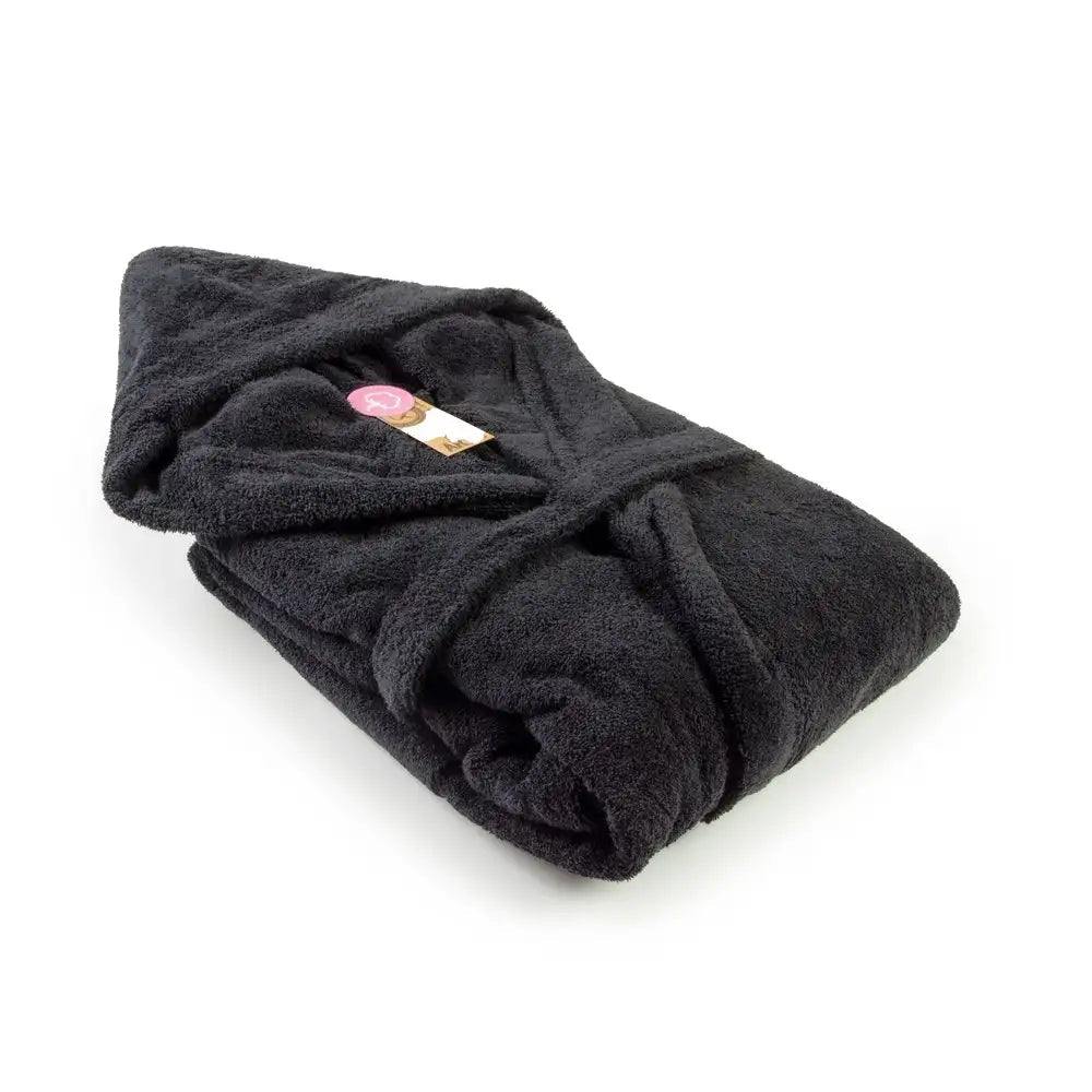 Peignoir adulte avec capuche (Coton Turc 400g) - LA BRODEUSE®