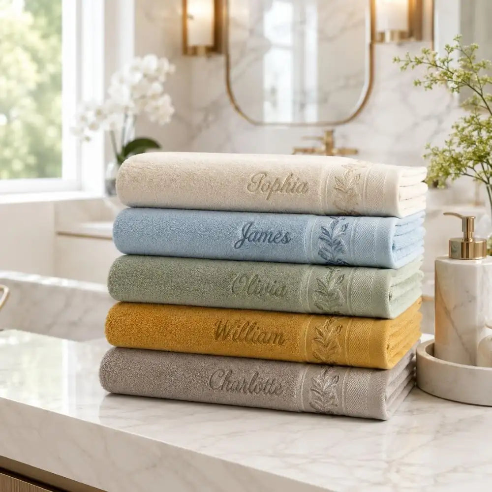 Linge de Bain Personnalisé