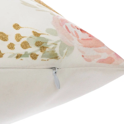 Coussin Licorne à pompons  40x40cm