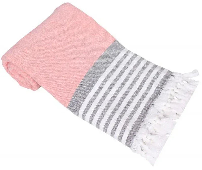 Fouta Hamam Traditionnelle – 100 % Coton Turc à Personnaliser - LA BRODEUSE®
