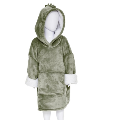 Sweat Plaid Dinosaure Personnalisé avec Prénom