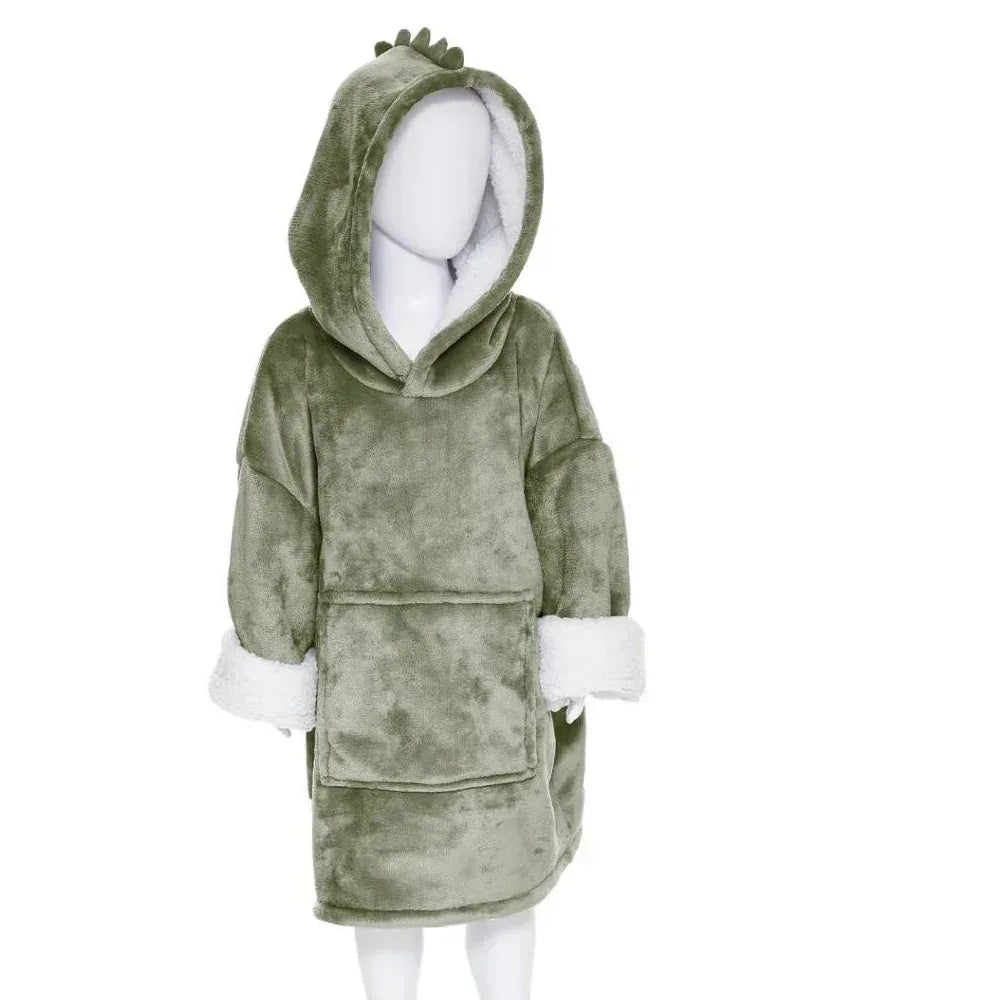 Sweat Plaid Brodé motif « Dinosaure » - LA BRODEUSE®