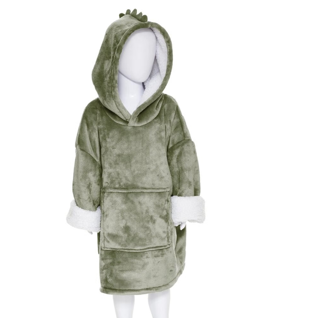 Sweat Plaid Dinosaure Personnalisé avec Prénom