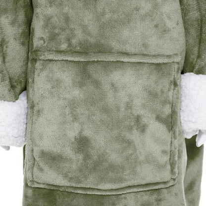 Sweat Plaid Brodé motif « Dinosaure » - LA BRODEUSE®