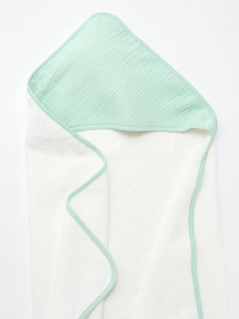 Cape de Bain Bébé Verte Brodée "LE PETIT PRINCE" - LA BRODEUSE®