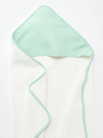 Cape de Bain Bébé Verte Brodée "LE PETIT PRINCE" - LA BRODEUSE®