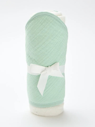 Cape de Bain Bébé Verte Brodée "LE PETIT PRINCE" - LA BRODEUSE®
