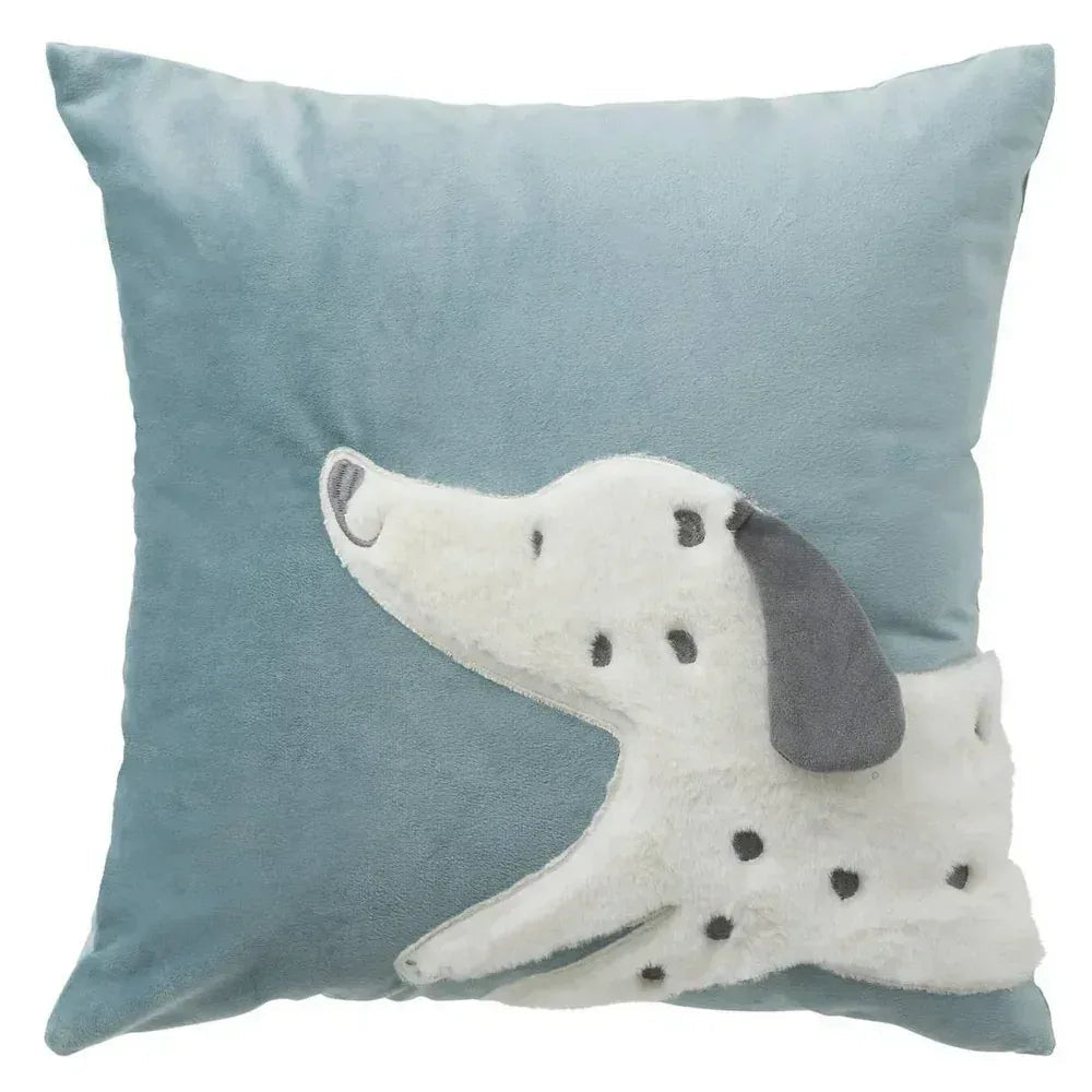 Coussin Bleu enfant 39x39cm à Personnaliser - LA BRODEUSE®