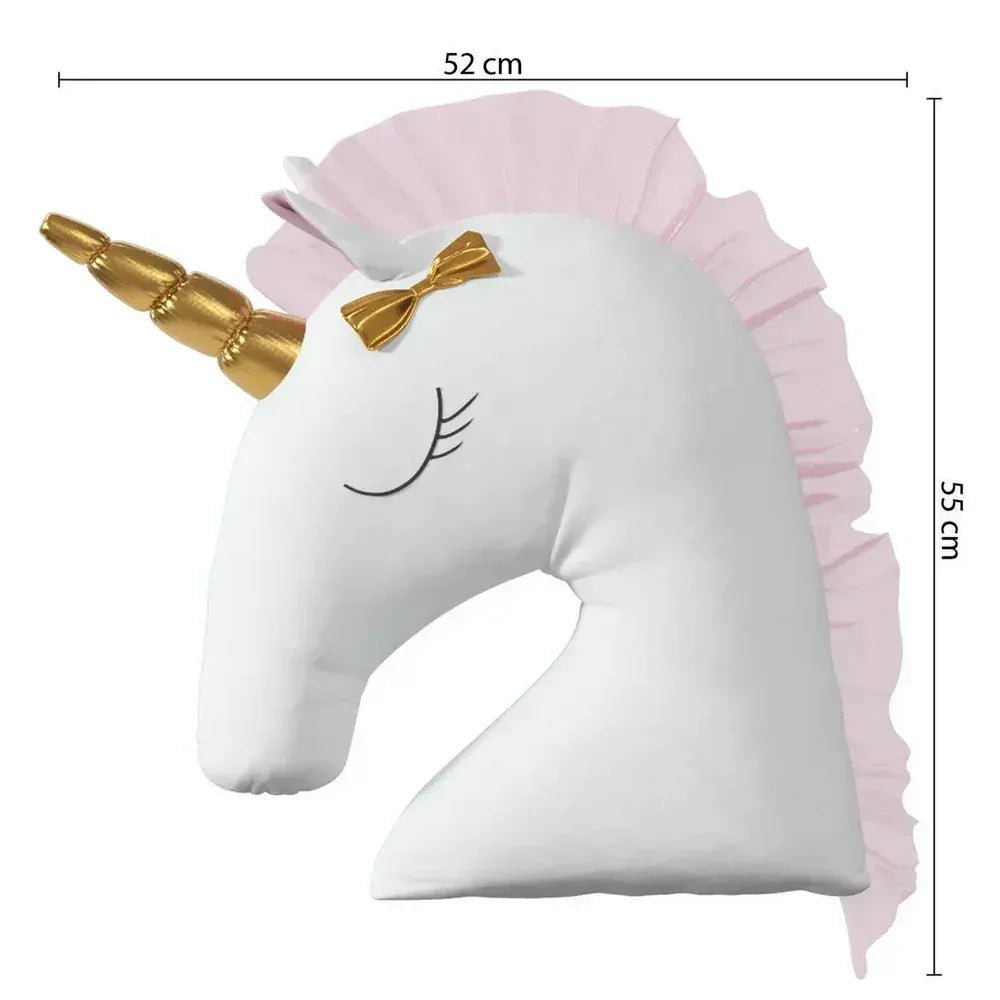 Coussin maxi Licorne 60/46 cm - LA BRODEUSE®
