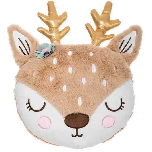 Coussin tête de biche - LA BRODEUSE®