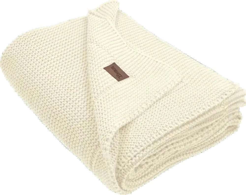 Couverture Bébé Maille Coton Bio Brodée au Prénom - LA BRODEUSE®