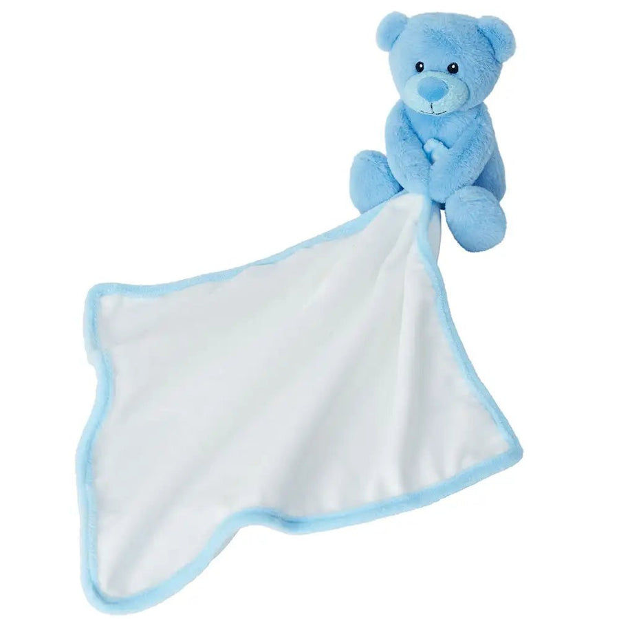 Doudou Bébé Garçon "Petit Ours Bleu" Brodé au Prénom - LA BRODEUSE®