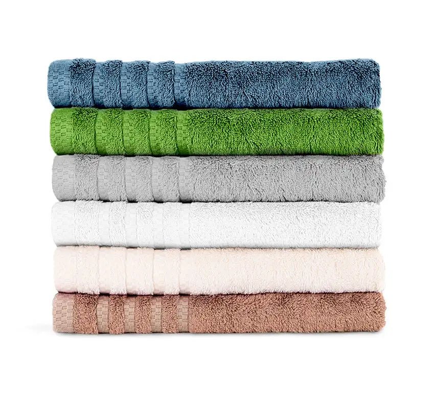 Drap de douche Personnalisé en Bambou & Coton – 140 X 70 cm - LA BRODEUSE®