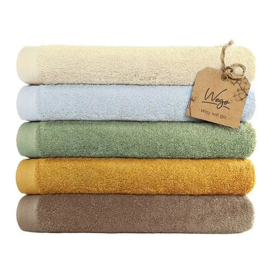 Drap de douche Personnalisé en Coton Bio – 140 X 70 cm - LA BRODEUSE®