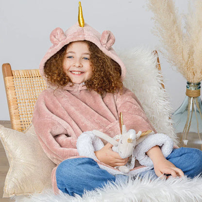 Sweat Plaid Brodé motif « Licorne » - LA BRODEUSE®