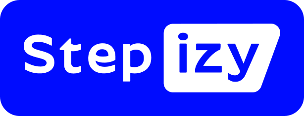 "Logo Stepizy — client broderie professionnelle La Brodeuse Lyon"