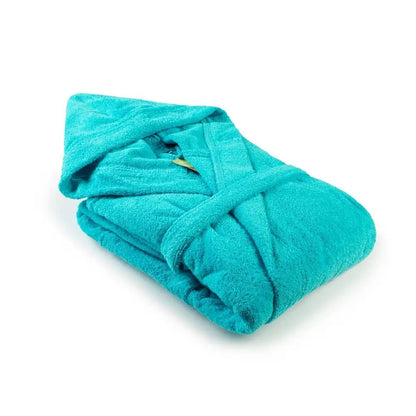 Peignoir adulte avec capuche (Coton Turc 400g) - LA BRODEUSE®
