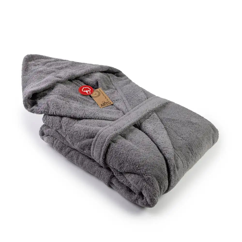Peignoir adulte avec capuche (Coton Turc 400g) - LA BRODEUSE®