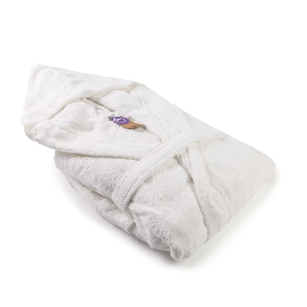 Peignoir adulte avec capuche (Coton Turc 400g) - LA BRODEUSE®