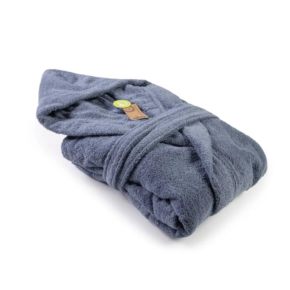 Peignoir adulte avec capuche (Coton Turc 400g) - LA BRODEUSE®
