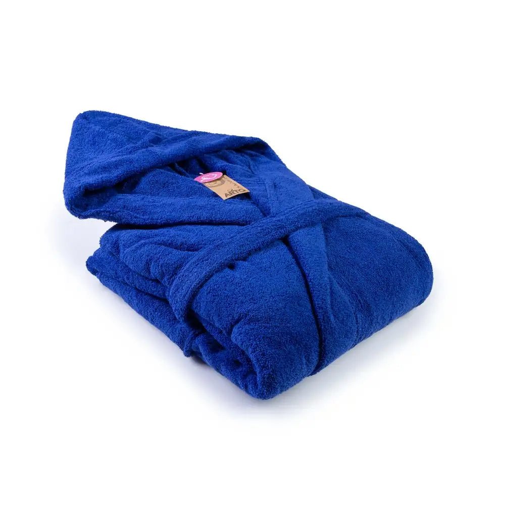 Peignoir adulte avec capuche (Coton Turc 400g) - LA BRODEUSE®