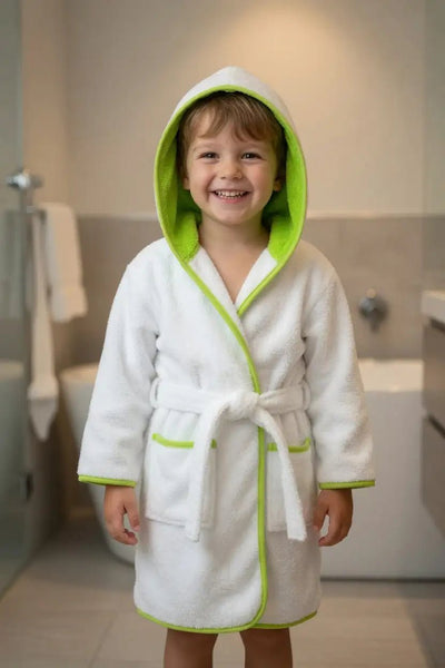 Peignoir Enfant Little Prince Brodé — Coton Bio 400g · 2 à 16 ans - LA BRODEUSE®