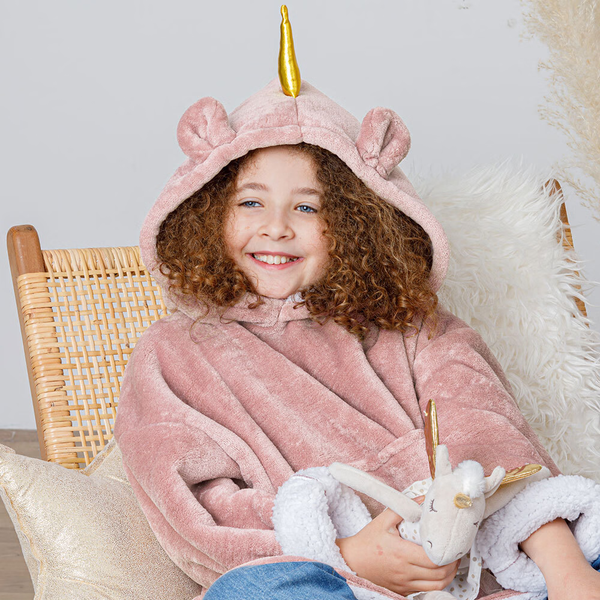 Sweat Plaid Licorne Personnalisé avec Prénom